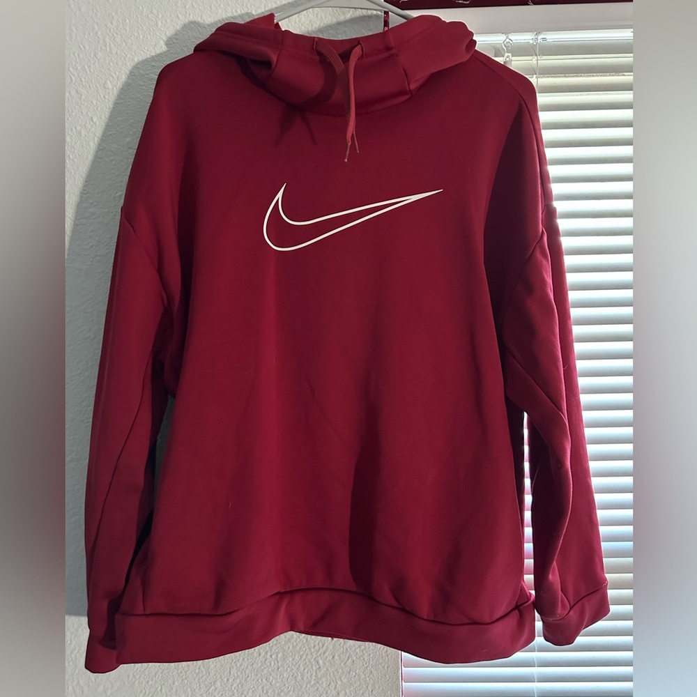Burgundy Nike sweater